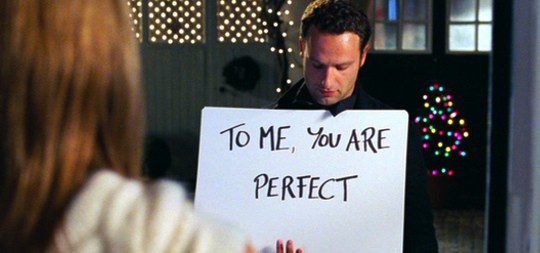 Escena de la película 'Love Actually'