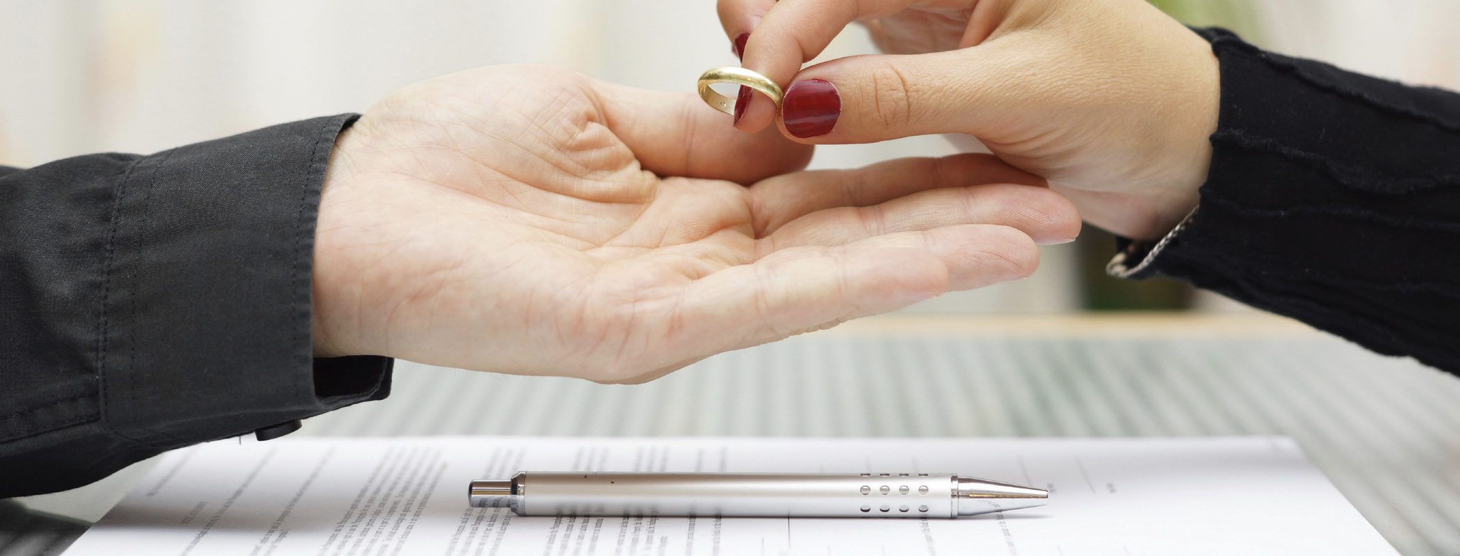 Trámites legales de la separación y el divorcio